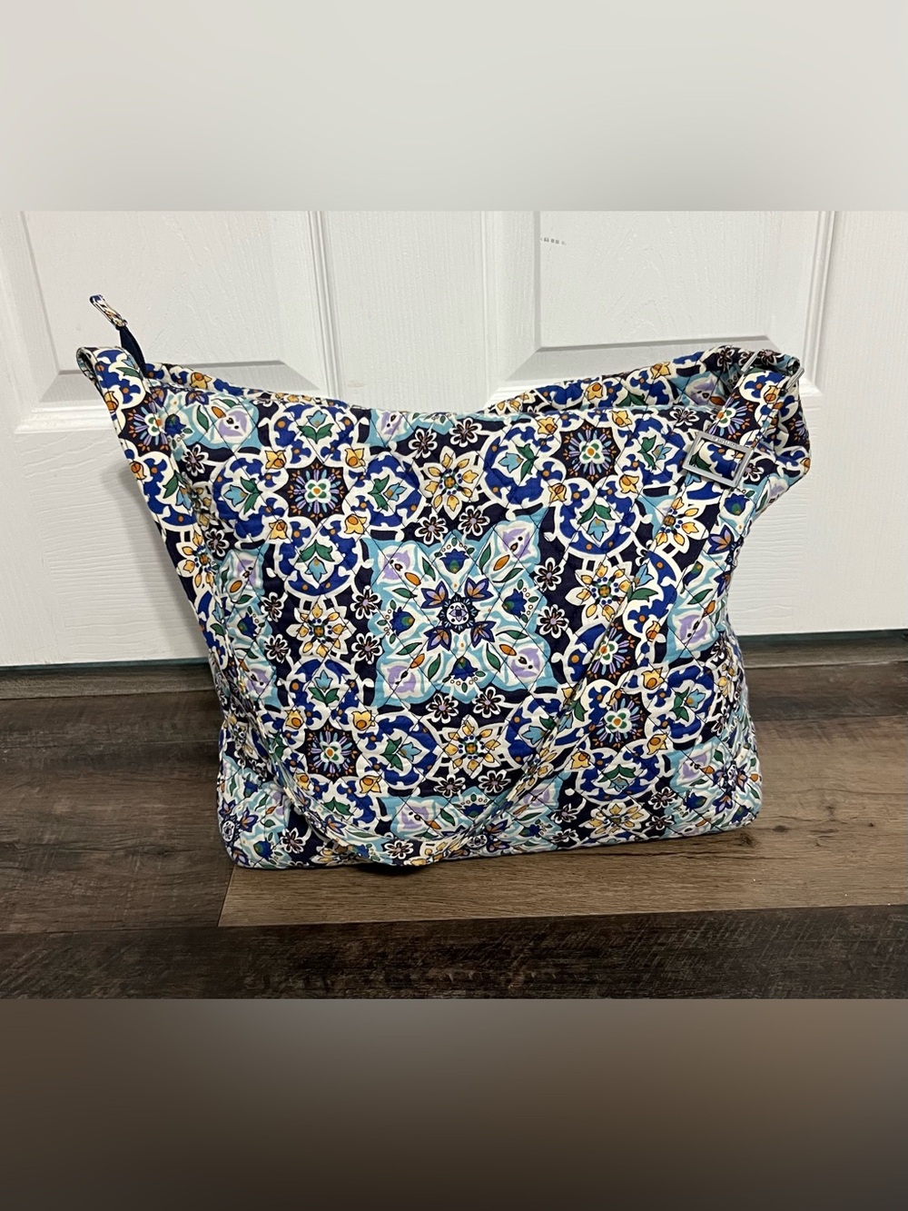Vera Bradley Lisbon Medallion Cool Hobo Bag